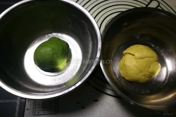 蜜豆椰蓉抹茶吐司的做法图解5