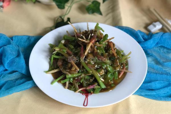 蚝油菠菜根的做法图解10