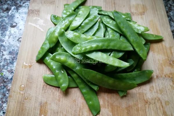 荷兰豆炒鸡胸肉的做法图解4