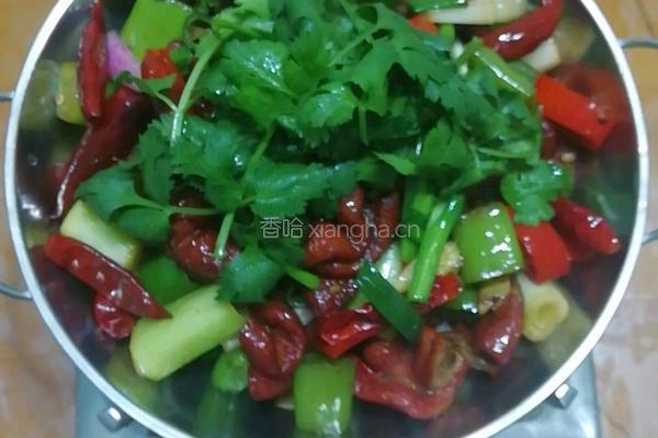 干锅肥肠的做法图解4