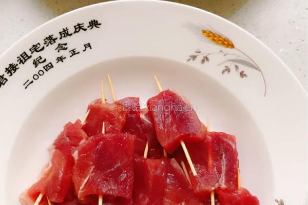 牛排牙签肉的做法图解2