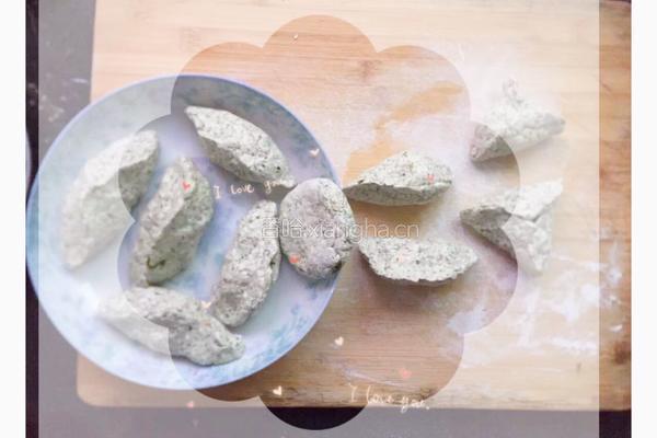 油炸清明果(南丰特色囊公则)的做法图解4