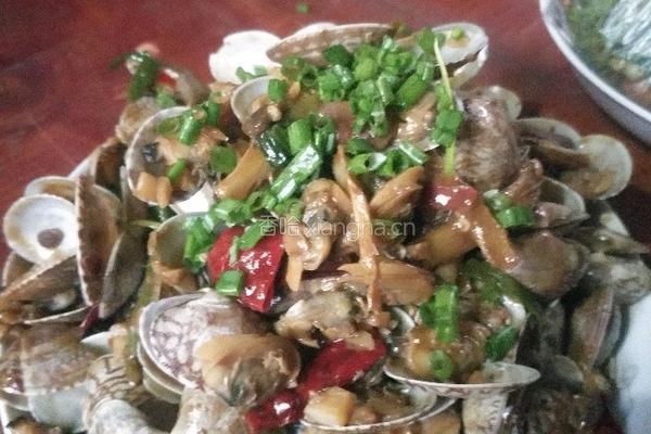 香辣花蛤的做法图解11