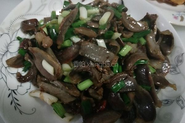 爆炒鸭胗的做法图解9