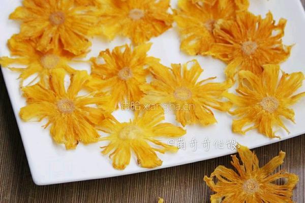 菠萝花菠萝果干的做法图解10