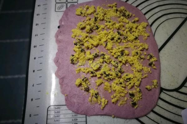 紫薯椰蓉排包的做法图解14
