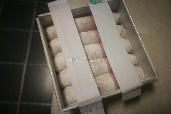 紫薯椰蓉排包的做法图解17