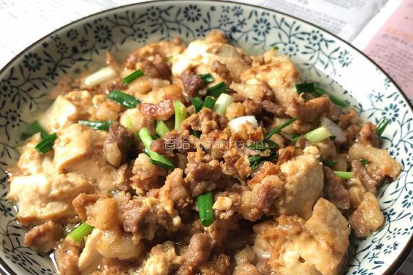 肉末焖豆腐的做法图解6