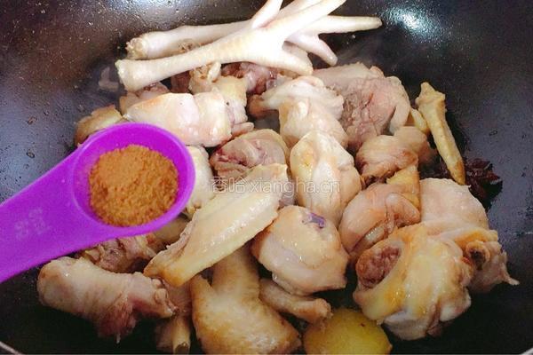 土豆炖鸡块的做法图解8