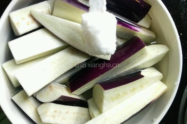 肉末茄子煲的做法图解2