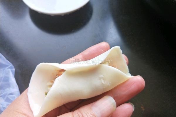 槐花馅饺子的做法图解11