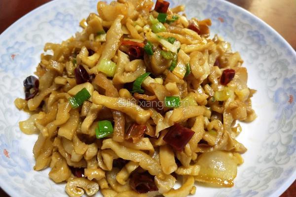腊肉炒萝卜干的做法图解14