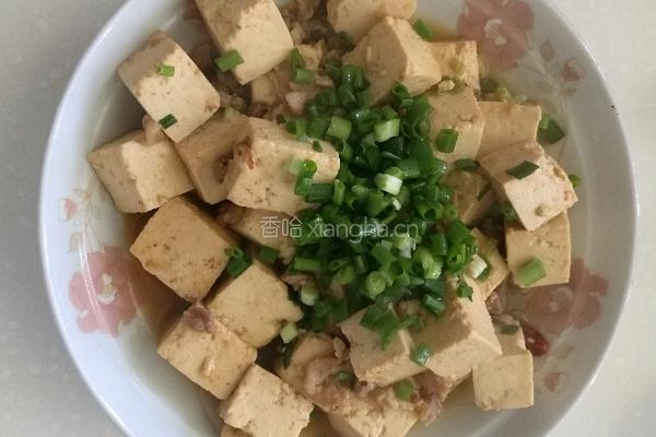 肉末豆腐