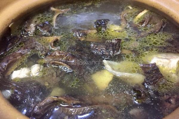 黑熊掌菌鲜笋土鸡汤的做法图解11