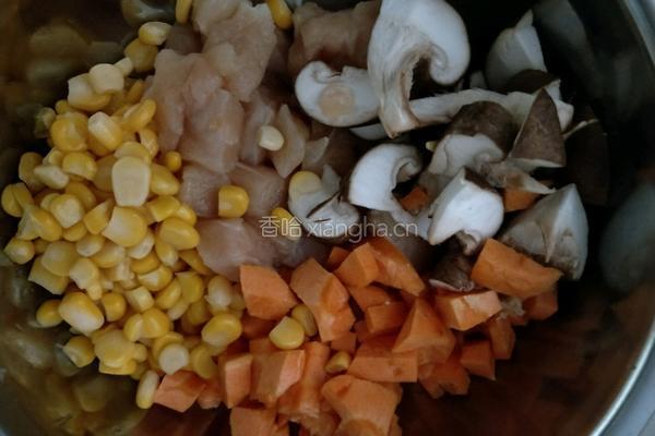 宝宝鸡肉肠的做法图解3
