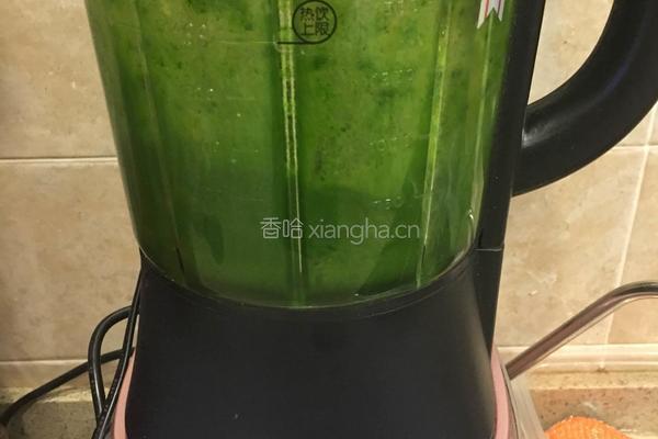 菠菜凉皮的做法图解2