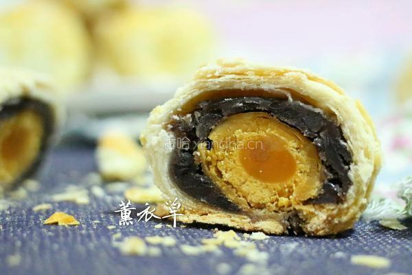 蛋黄酥的做法图解17