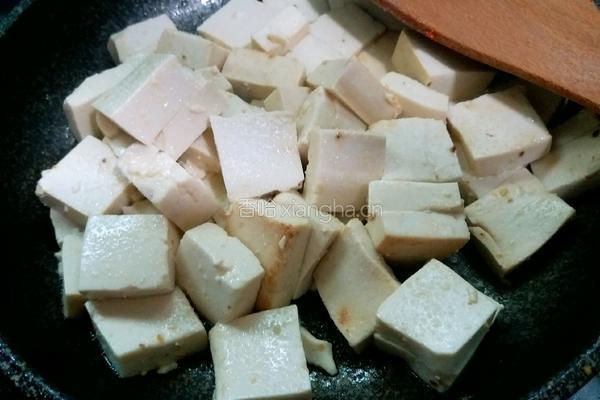 香菇沫烧豆腐的做法图解8
