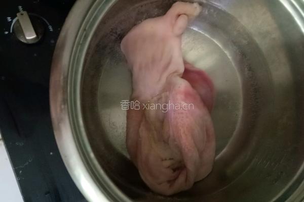 猪肚鸡的做法图解4