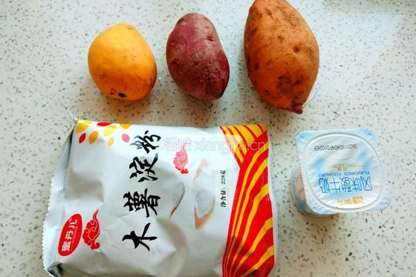 芒果酸奶芋圆的做法图解1