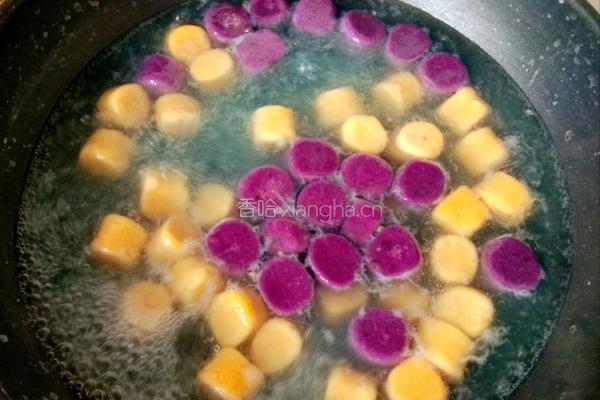 芒果酸奶芋圆的做法图解8