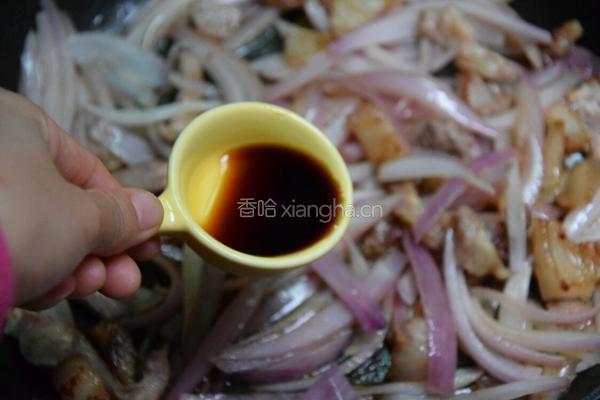 洋葱炒肉的做法图解6