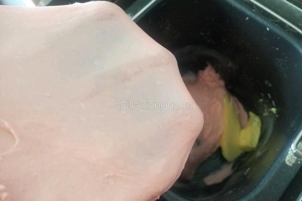 樱花豆沙包的做法图解3