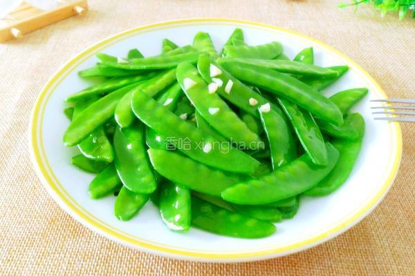 蒜蓉荷兰豆的做法图解8