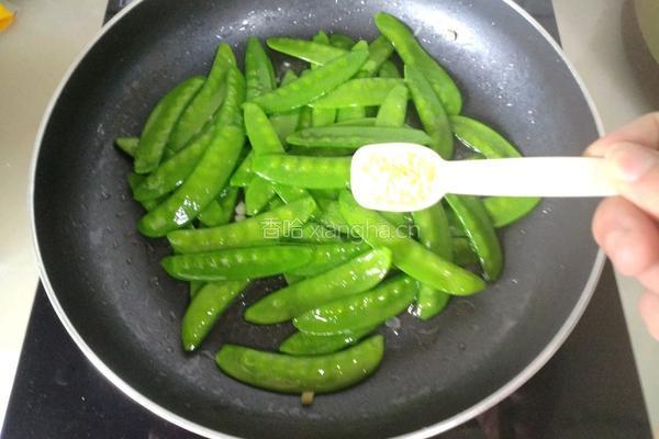 蒜蓉荷兰豆的做法图解7