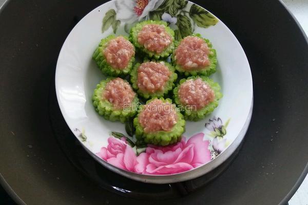 酿苦瓜的做法图解8