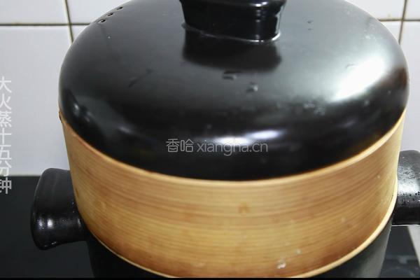 豆角肉末包子的做法图解16