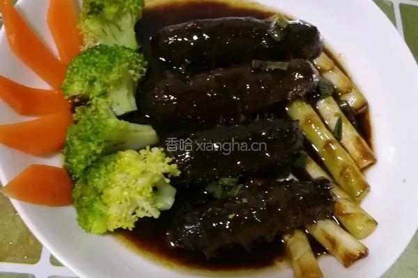 葱爆海参的做法图解10