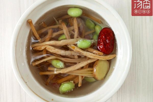 怀孕汤谱 喝了就开心的金针毛豆排骨汤的做法图解5