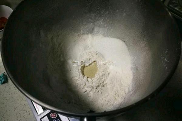 脆皮小菠萝包的做法图解2