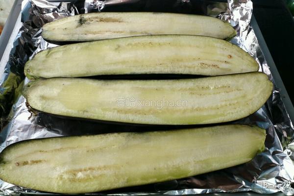 蒜香烤茄子的做法图解4