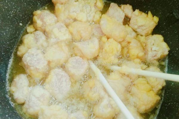 菠萝咕噜肉的做法图解5