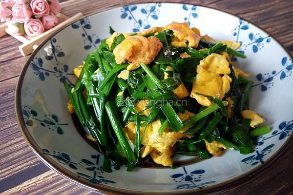 韭菜炒鸡蛋的做法图解9