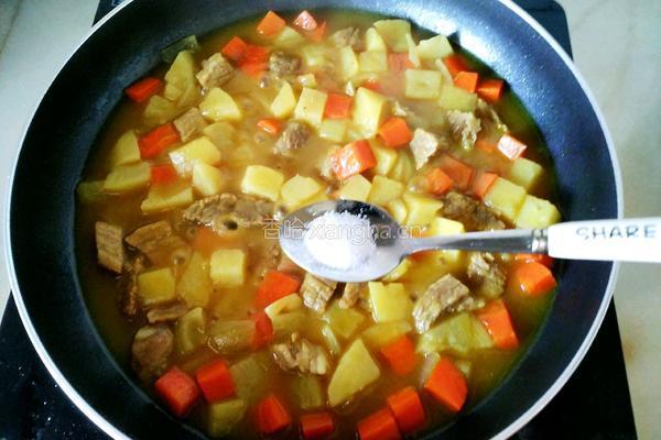 咖喱牛肉饭的做法图解20