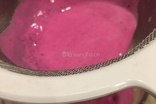 火龙果千层蛋糕的做法图解6