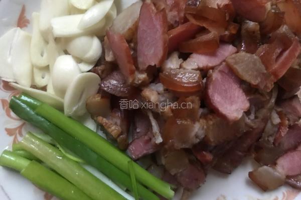 腊肉烧冬笋的做法图解4