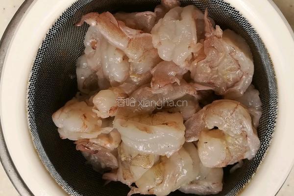 茄汁烹鲜虾的做法图解6