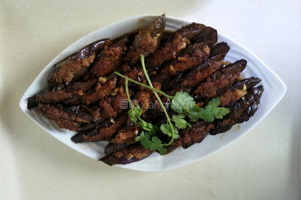 红烧茄夹的做法图解9