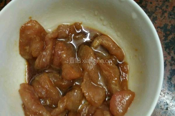 自制小米瘦肉鸡蛋蒸面的做法图解2