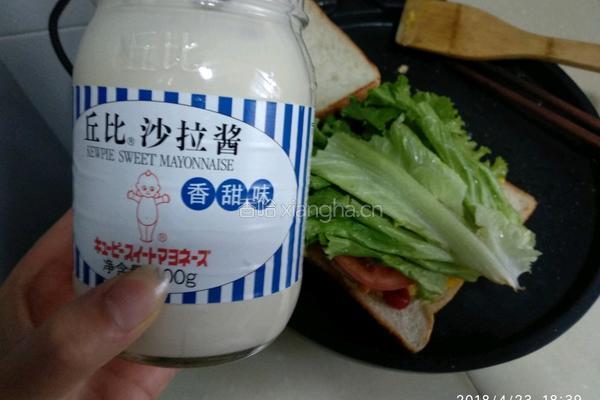 自制三明治早餐的做法图解14