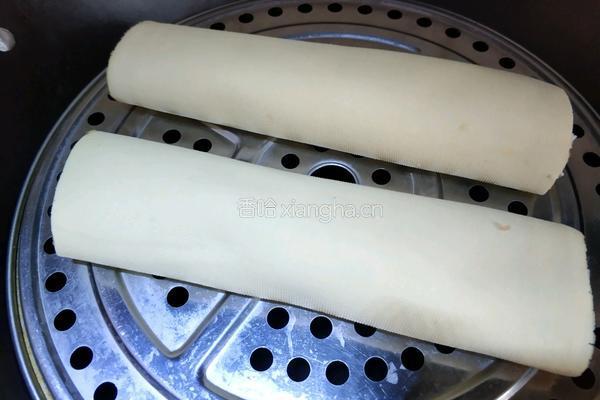 豆腐皮蒸肉卷的做法图解8