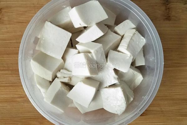麻婆豆腐的做法图解4