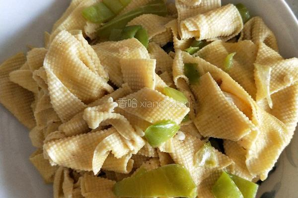 尖椒干豆腐