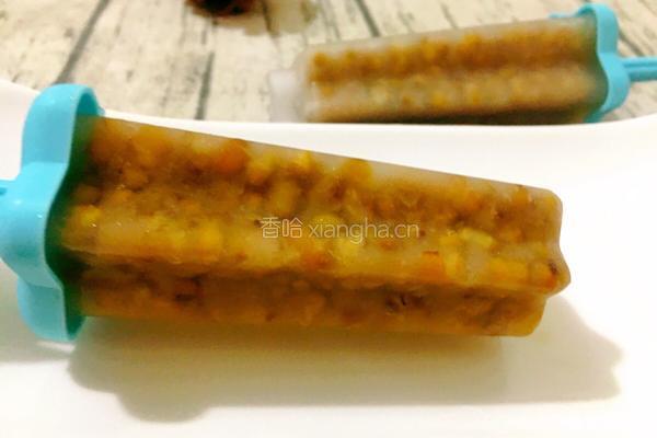 绿豆冰棒的做法图解1
