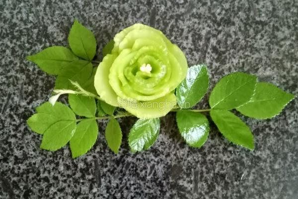 莴苣花的做法图解9