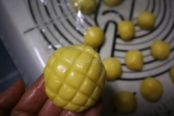 脆皮小菠萝包的做法图解13